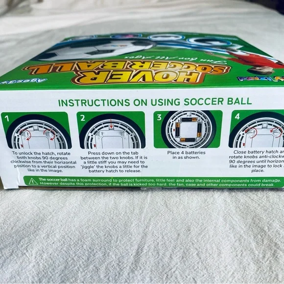 NEW Shylizard LED Hover Soccer Ball Indoor/Outdoor - Ages 3+  Kids Toys Games - Picture 8 of 12